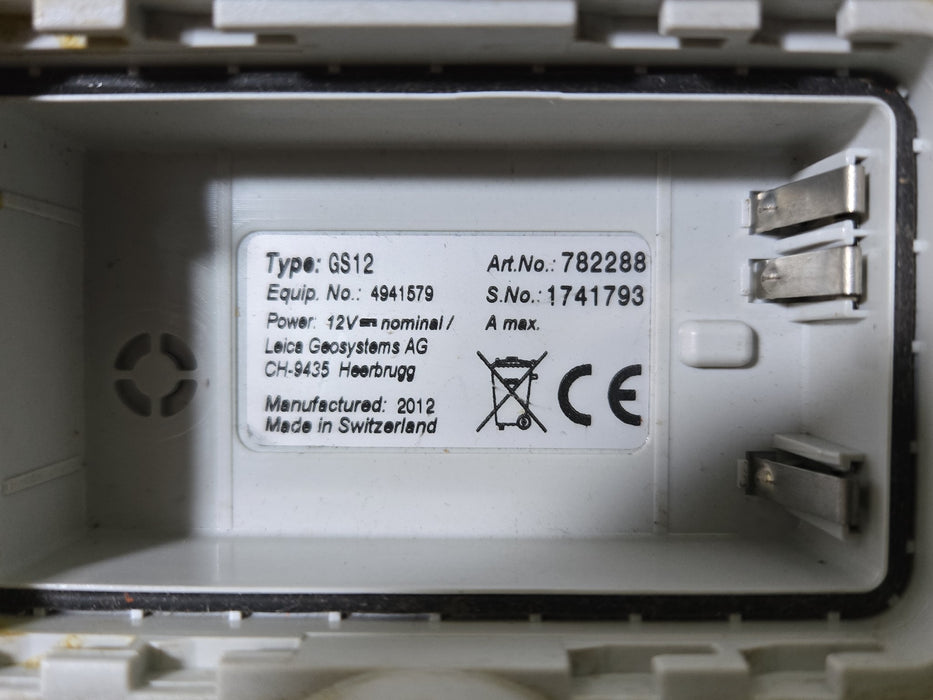 Leica GS12 GNSS SmartAntenna Receiver Art No. 782288, No Battery