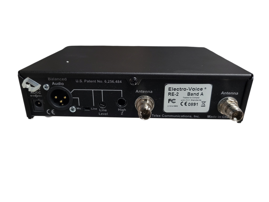 Electro-Voice RE-2 UHF Wireless Microphone System Band A