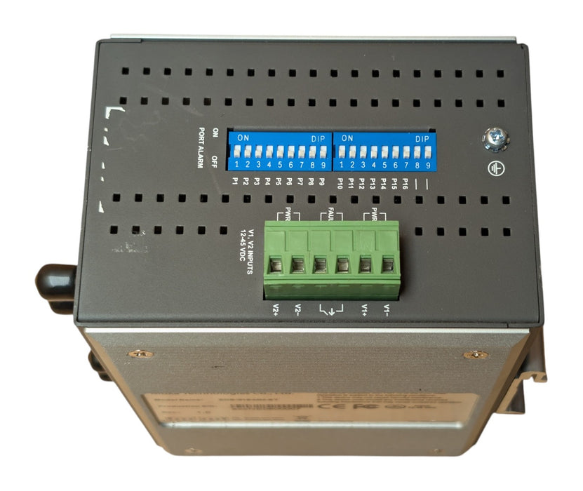 Moxa EDS-316-MM-ST Industrial Ethernet Switch 14x RJ45 2x Multi-Mode ST Fiber