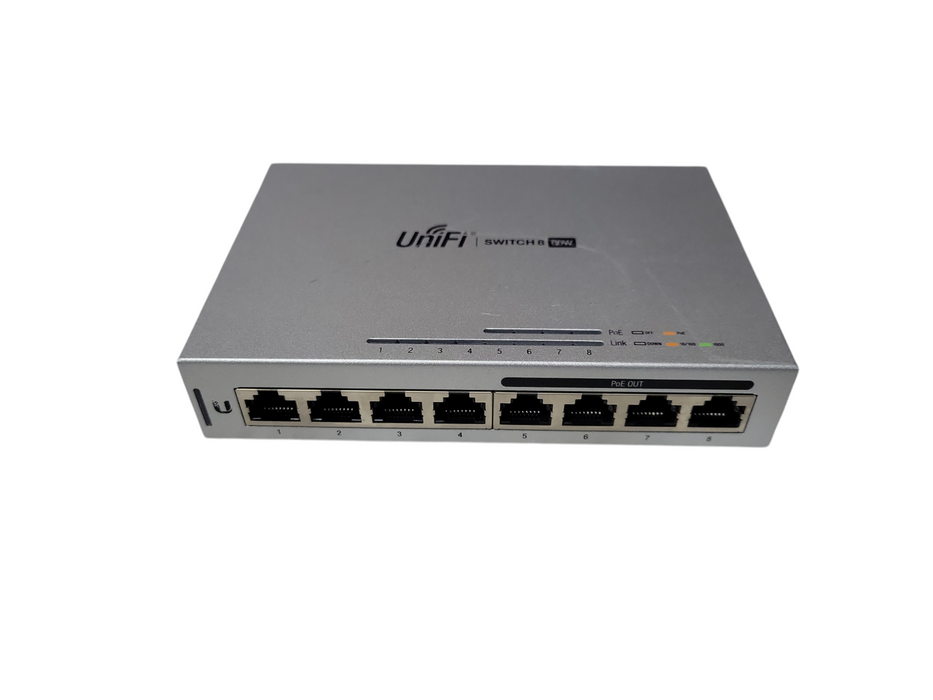 Ubiquiti Networks UniFi 8 Port Ethernet Switch - US-8-60W No AC