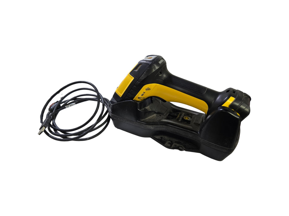Datalogic PM9600 Barcode Scanner with BC9600-910 Base & USB Cable