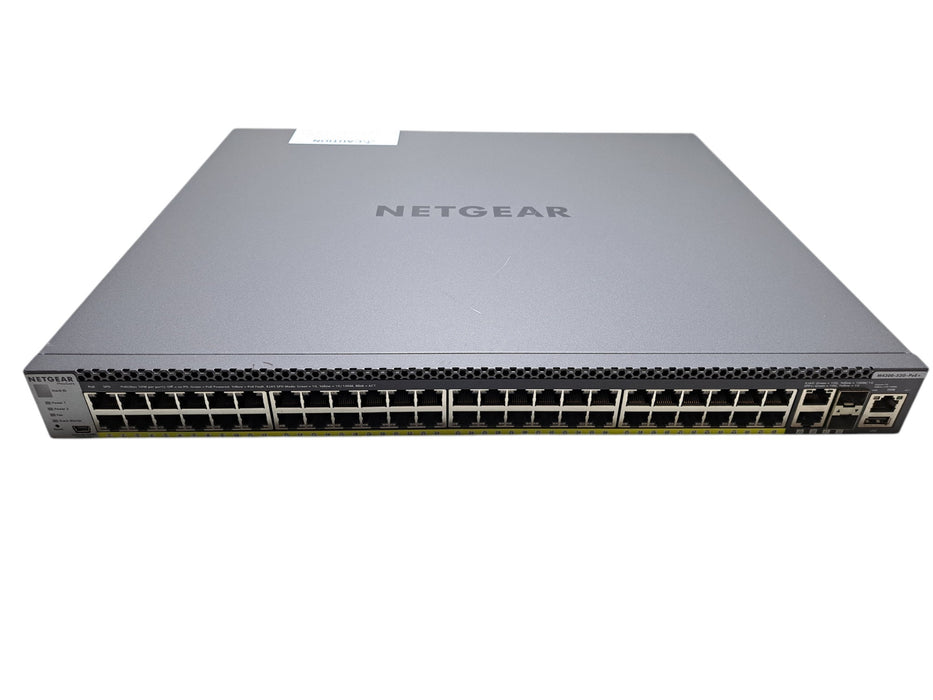 Netgear ProSAFE M4300-52G-PoE+ 48-Port GbE PoE+ 2x 10GBASE-T 2x 10G SFP+ Switch