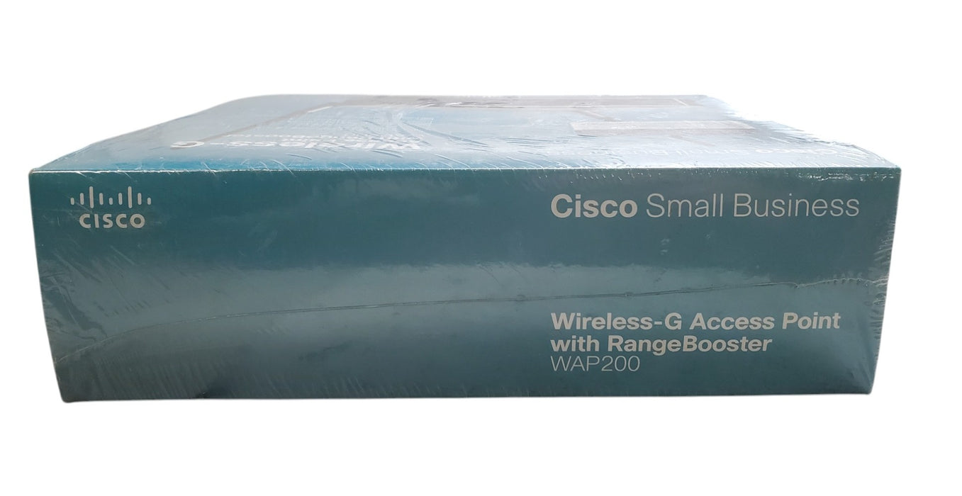 New - Cisco WAP200 - Wireless-G Access Point with RangeBooster