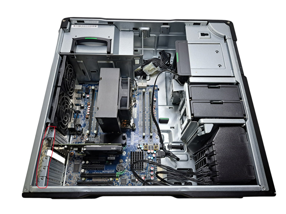 HP Z640 Workstation - Xeon E5-1620 v3 @3.50GHz, 16GB DDR4, Quadro P620, No HDD