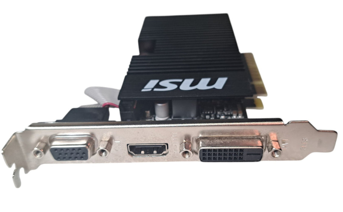MSI GeForce GT 710 1GD3H LPV1 1GB DDR3 Graphics Card HDMI DVI VGA