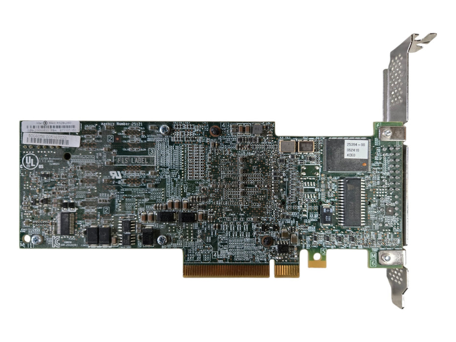 LSI L3-25121-66D 6Gb/s SAS RAID Controller PCIe Card w/ Battery