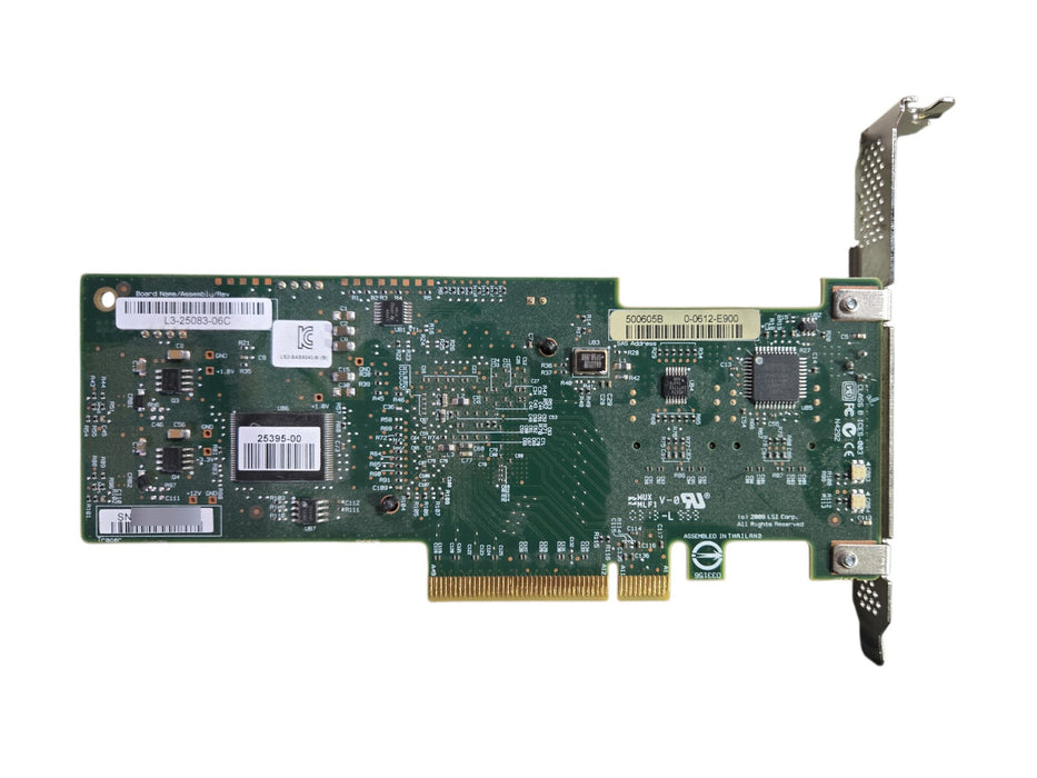 Intel RS2WC080 8-Port 6Gb/s SAS SATA PCIe RAID Controller L3-25083-06C