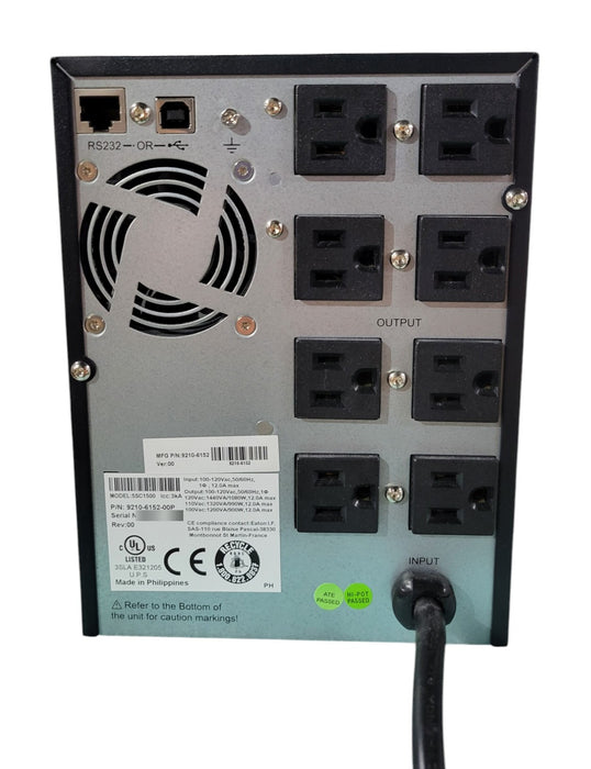 Eaton 5SC 1500 (5SC1500) - 1440VA 1080W Line-Interactive UPS = NO BATTERY