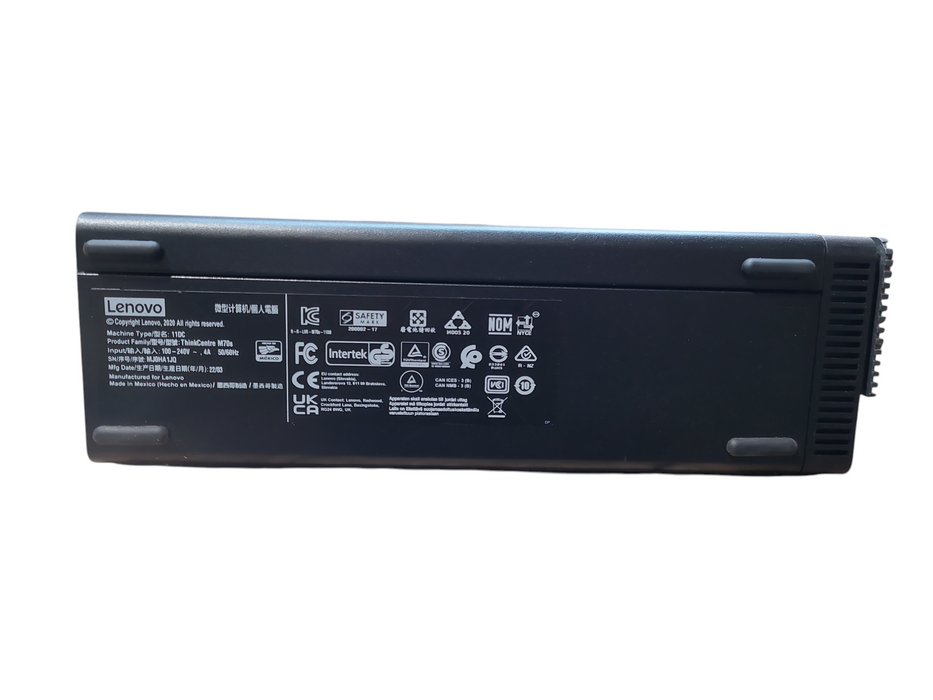 Lenovo ThinkCentre M70s G3 Intel Core i7-10700 2.9GHZ 8GB RAM DDR4 NO-HDD