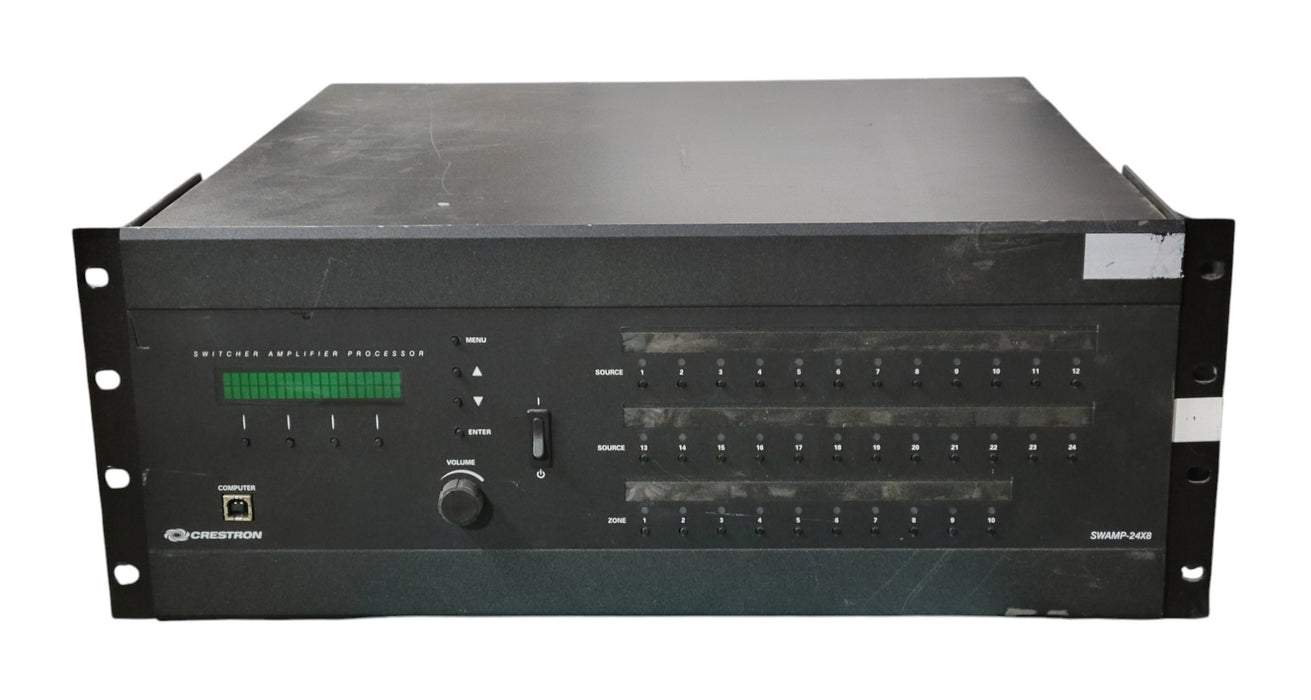 Crestron SWAMP-24X8 Sonnex Multiroom Audio System Matrix Switcher Amplifier