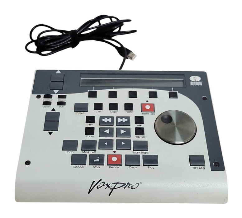 Audion VoxPro USB Audio Editing Control Surface Rev 2.03 (READ)
