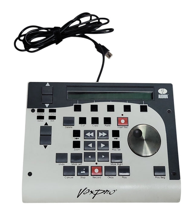 Audion VoxPro USB Audio Editing Control Surface Rev 2.03 (READ)