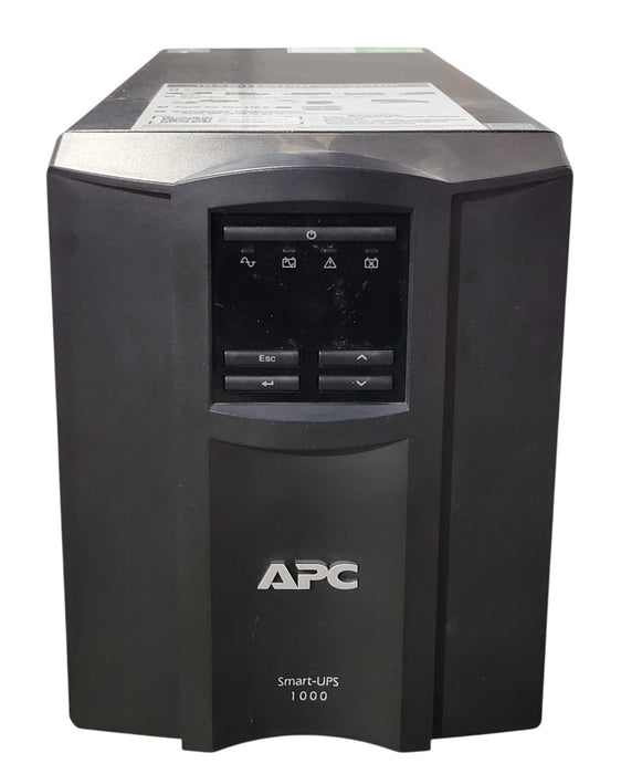 APC Smart-UPS 1000 SMT1000C - 1000VA 700W 120V LCD SmartConnect UPS - No Battery