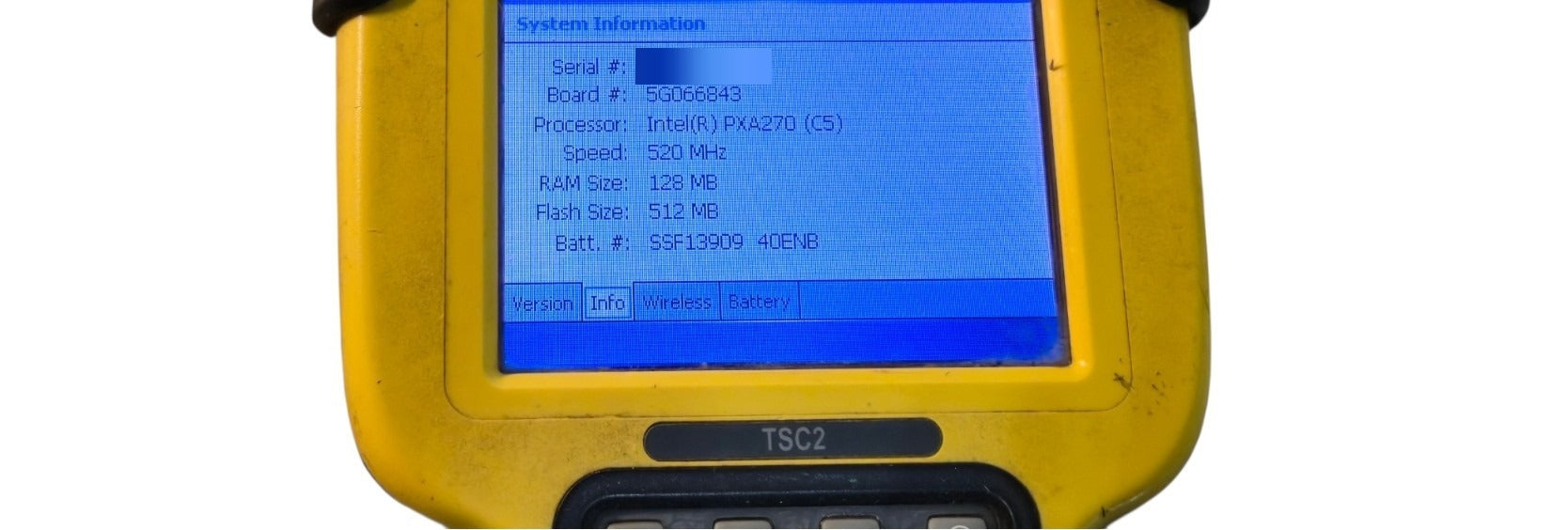 Trimble TSC2 Data Collector - W/ Survey Controller v12.42
