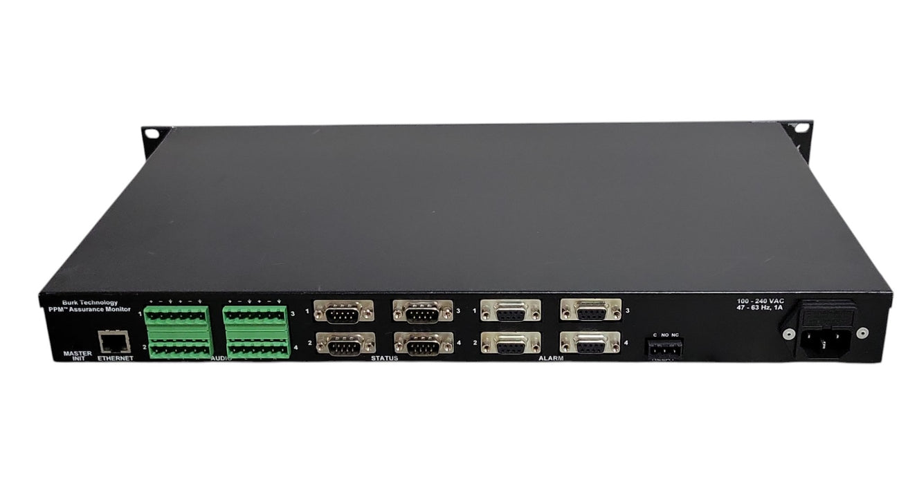 Burk Technology PPM Assurance Monitor 1U Rackmount Unit (READ)