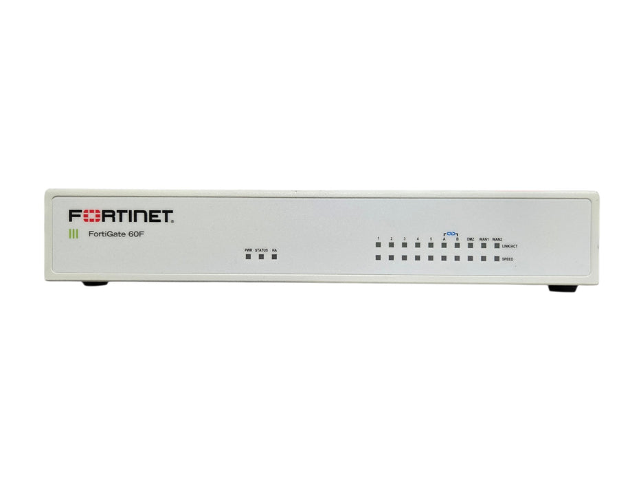 Fortinet FortiGate 60F FG-60F Enterprise Firewall Appliance, No Boot OS (READ)