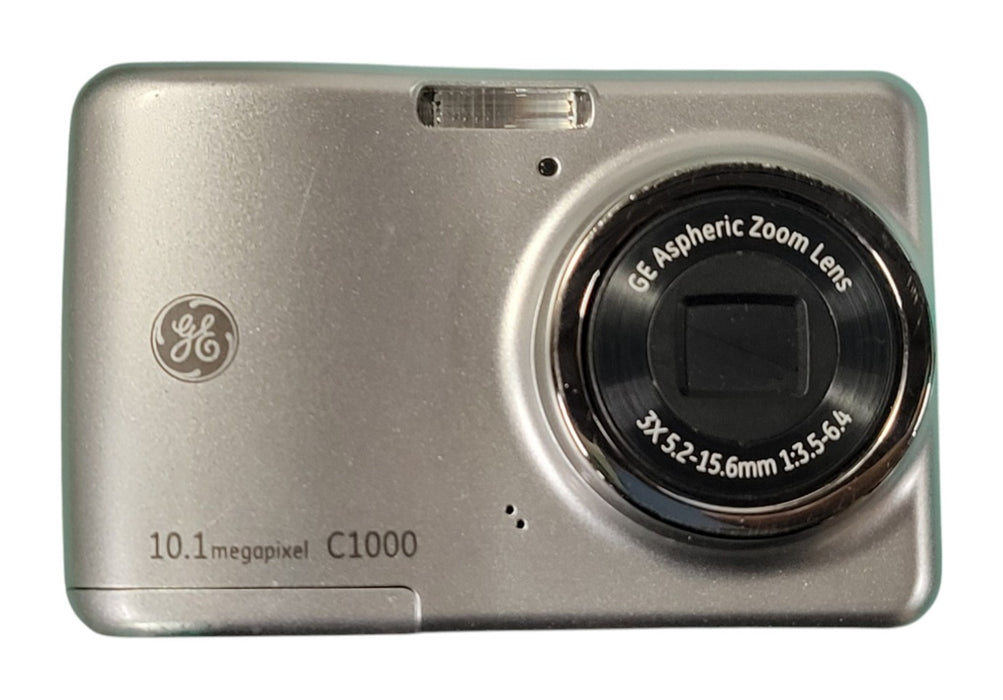 GE C1000 - 10.1MP 3x Optical Zoom Digital Camera Silver