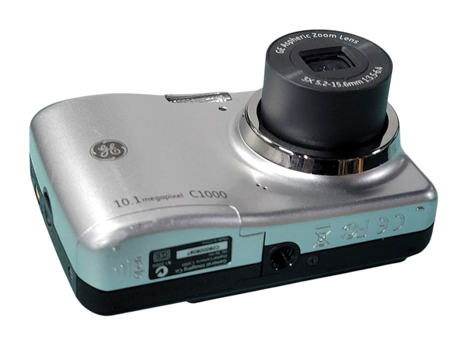 GE C1000 - 10.1MP 3x Optical Zoom Digital Camera Silver