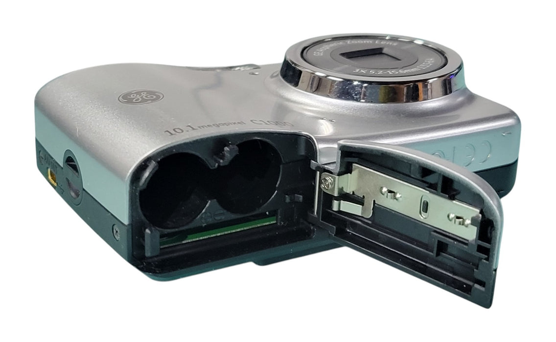 GE C1000 - 10.1MP 3x Optical Zoom Digital Camera Silver