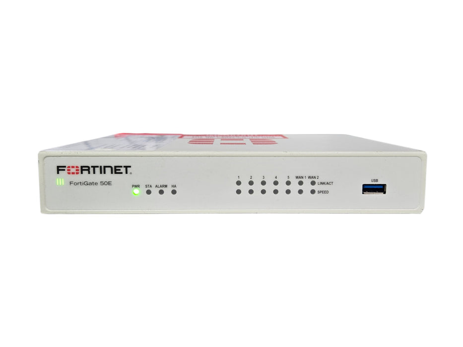 Fortinet FortiGate 50E - Security Appliance 7x GE RJ45 Firewall, No OS (READ)