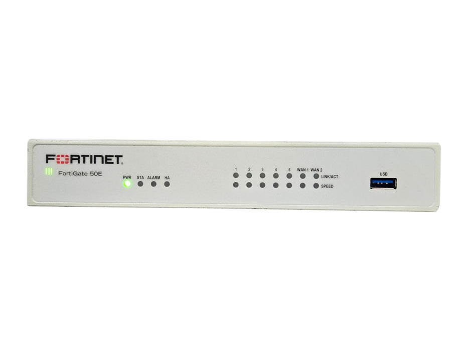 Fortinet FortiGate 50E - Security Appliance 7x GE RJ45 Firewall, No OS (READ)