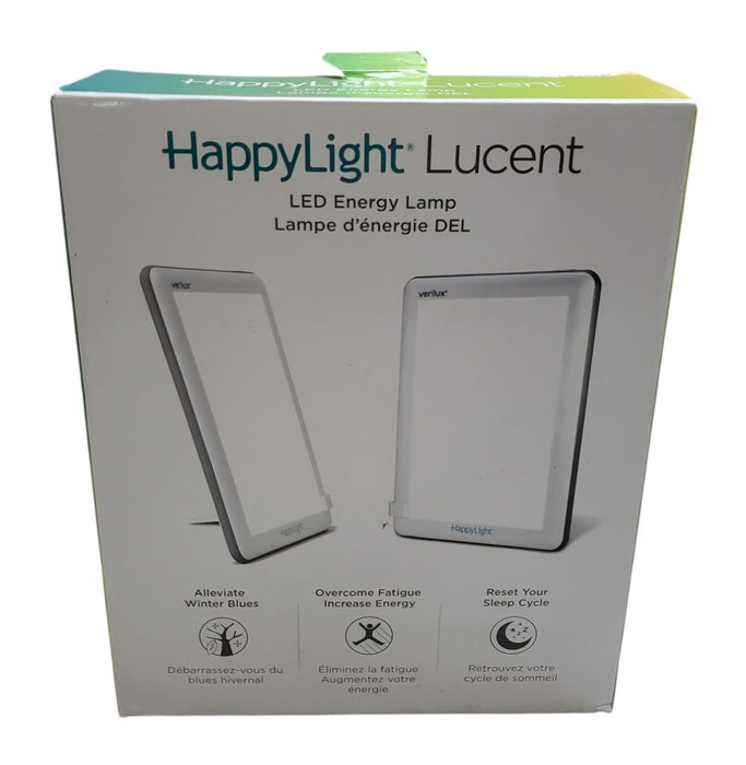 Verilux HappyLight Lucent - 10,000 Lux LED Light Therapy Energy Lamp