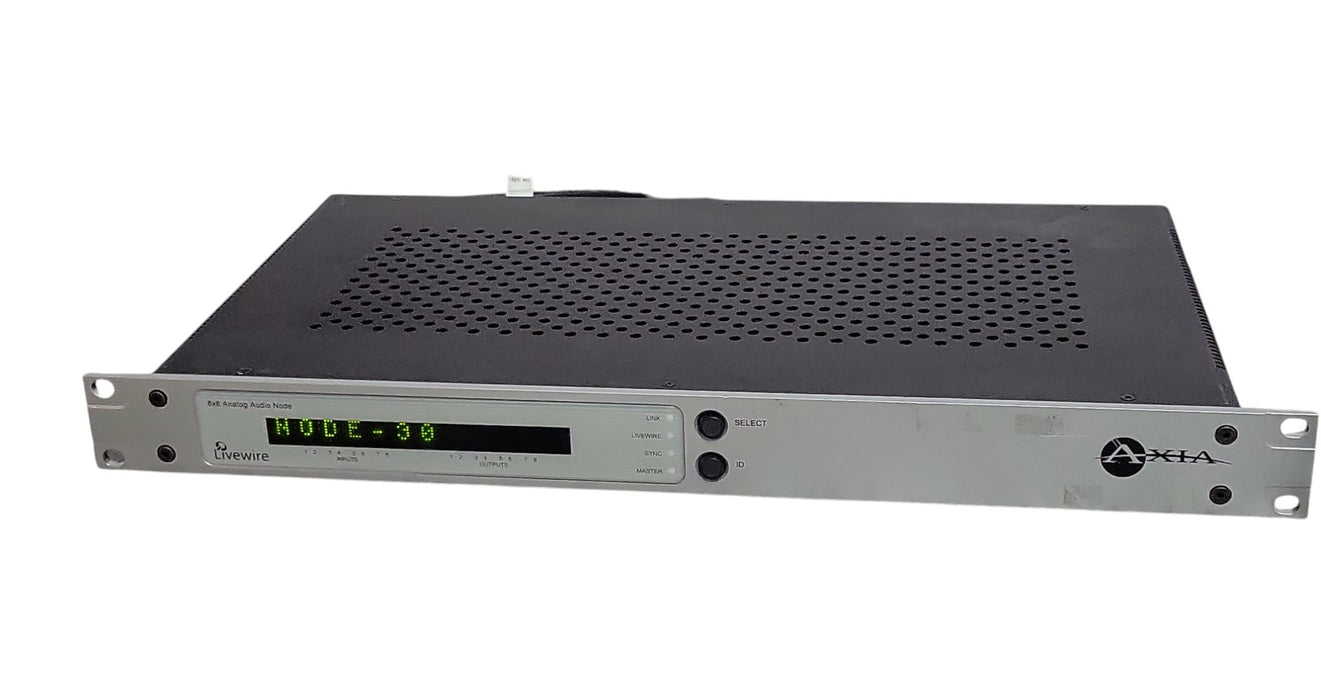 Axia Livewire 8x8 Analog Audio Node 2001-00130-000 (READ)