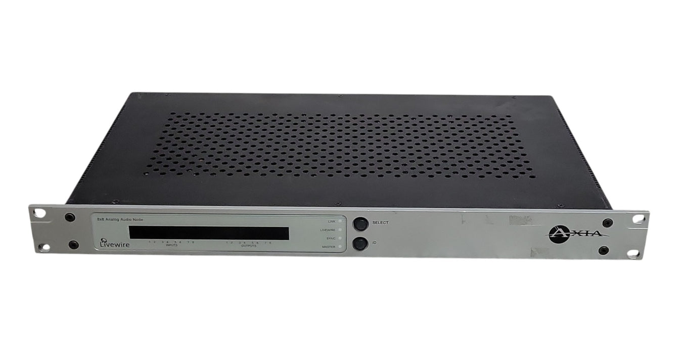 Axia Livewire 8x8 Analog Audio Node 2001-00130-000 (READ)