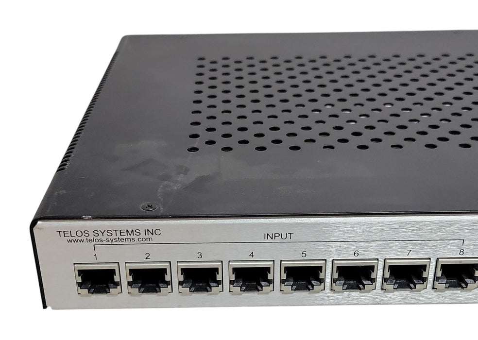 Axia Livewire 8x8 Analog Audio Node 2001-00130-000 (READ)