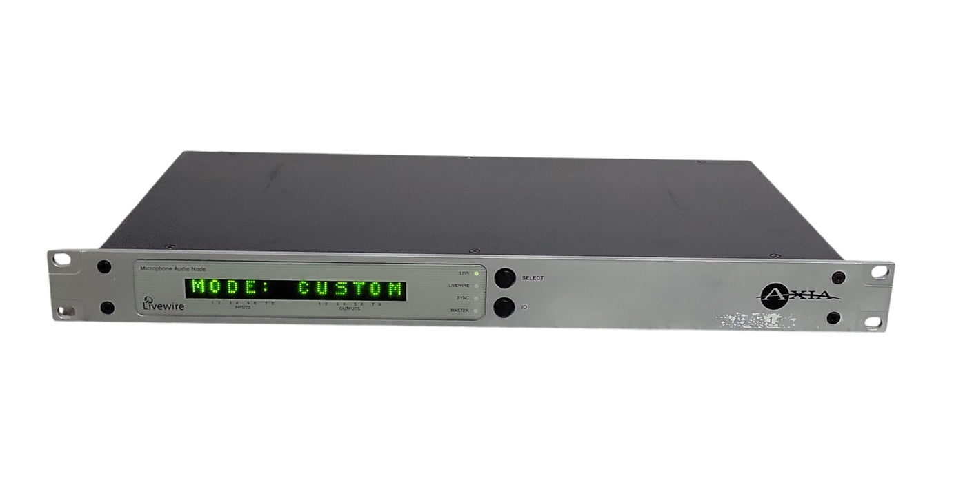Axia Livewire Microphone Audio Node - 1U Rackmount AoIP Interface (READ)