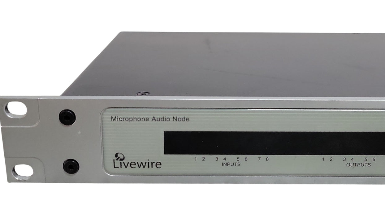 Axia Livewire Microphone Audio Node - 1U Rackmount AoIP Interface (READ)