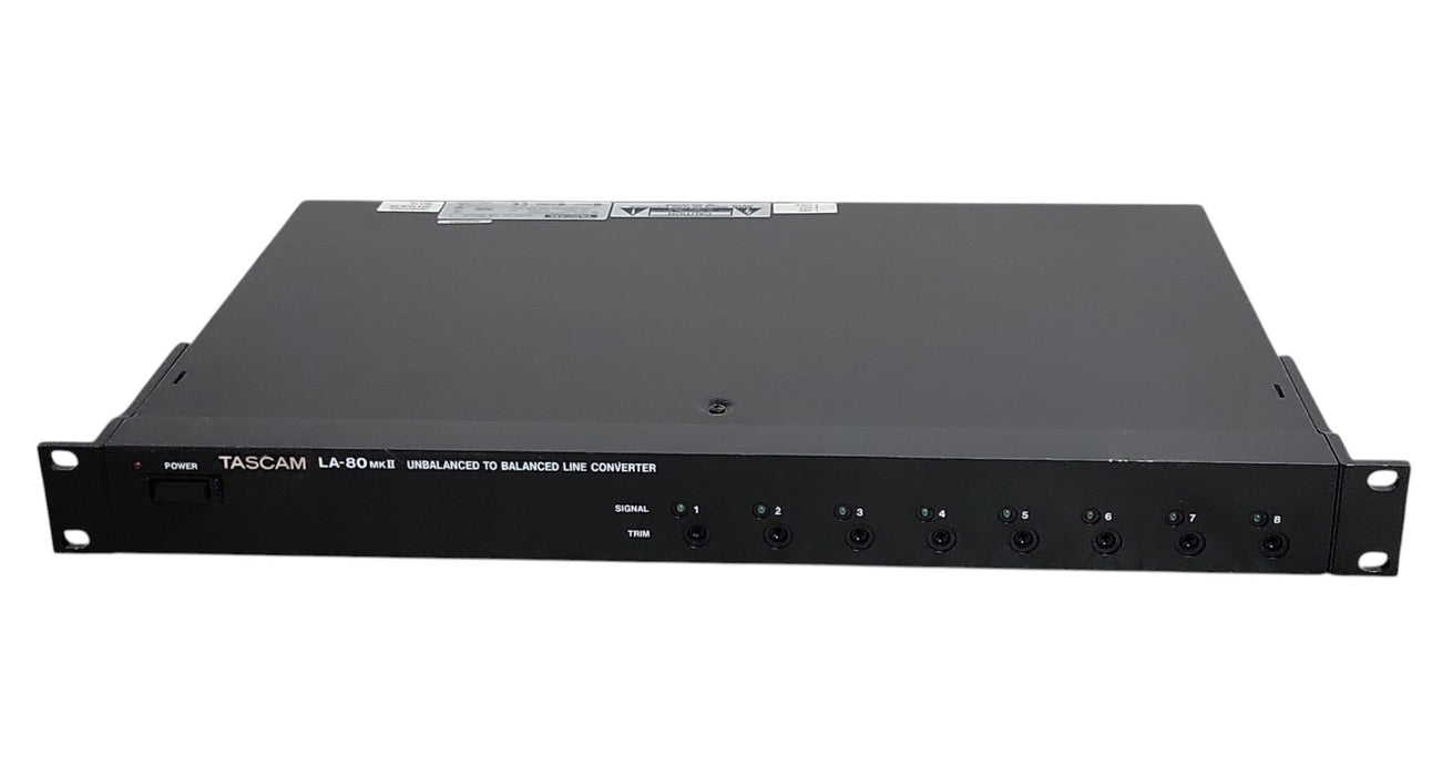TASCAM LA-80 MKII - 8-Channel Unbalanced to Balanced Line Converter (READ)