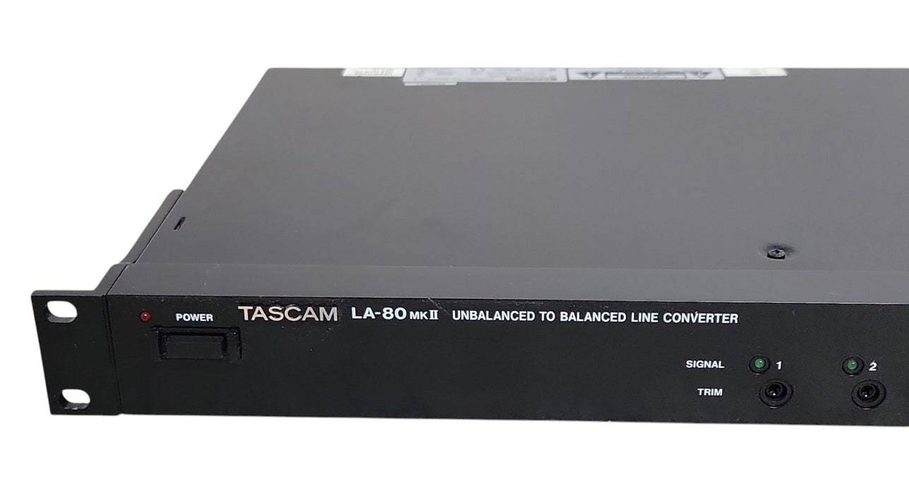 TASCAM LA-80 MKII - 8-Channel Unbalanced to Balanced Line Converter (READ)