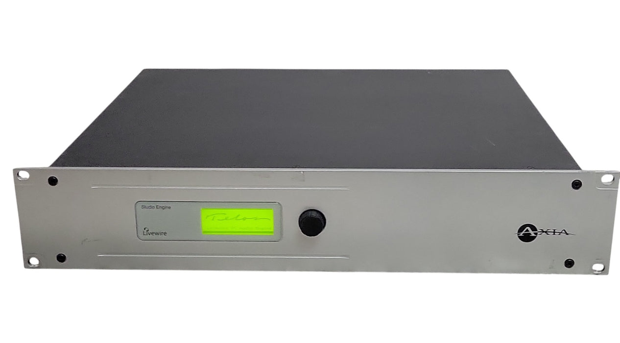 Axia Studio Engine - Livewire PC Audio Engine 2U Rackmount (READ)