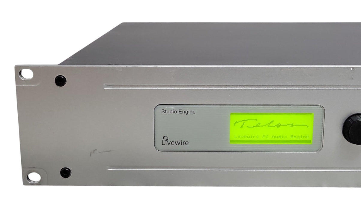 Axia Studio Engine - Livewire PC Audio Engine 2U Rackmount (READ)