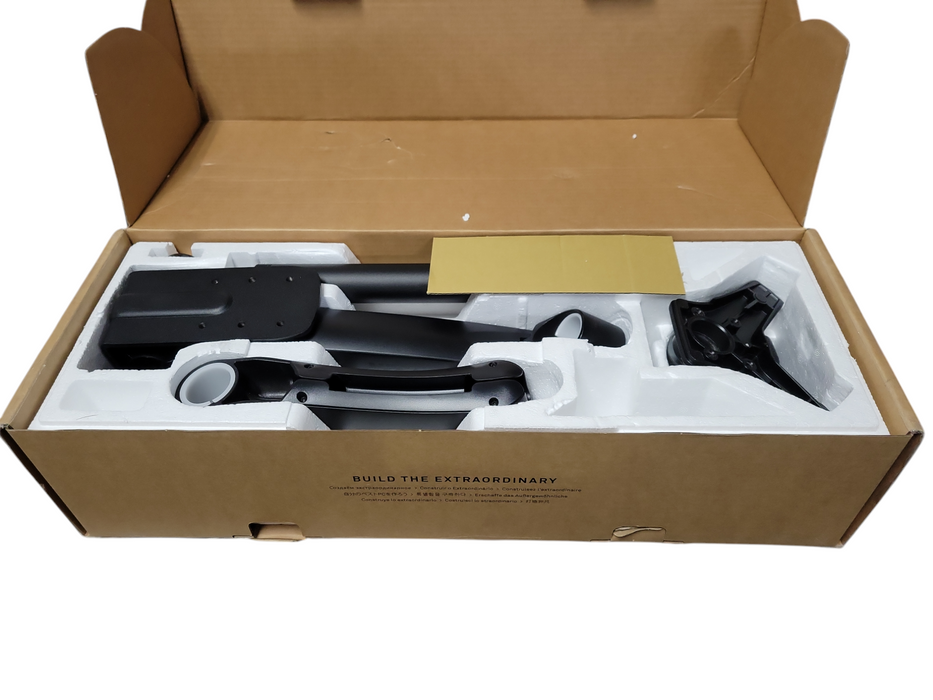 NZXT Single Monitor Arm Black Desk Mount VESA 75/100 Adjustable Open Box
