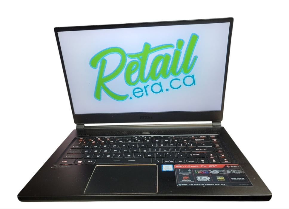 MSI GS65 Stealth Thin 8RF i7-8750H 32GB GTX 1070 Max-Q 256GB SSD 144Hz FHD READ