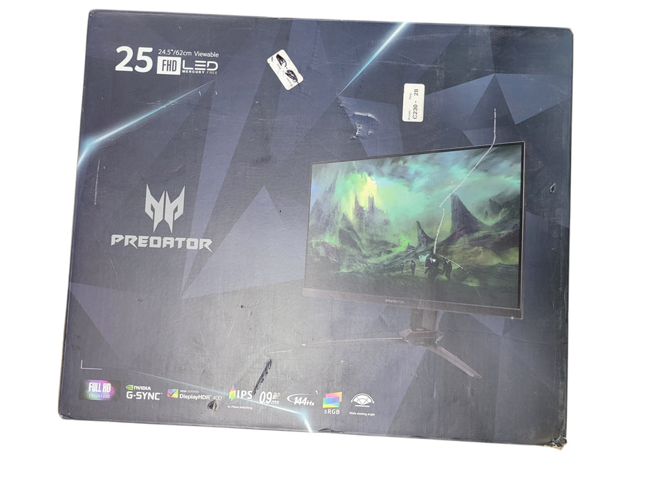 Acer Predator XN253Q 24.5" Full HD (1920 x 1080) LED Gaming LCD Monitor - Black