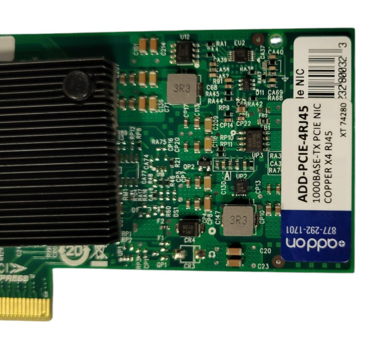AddOn ADD-PCIE-4RJ45 - 4-Port Gigabit Ethernet PCIe Network Interface Card