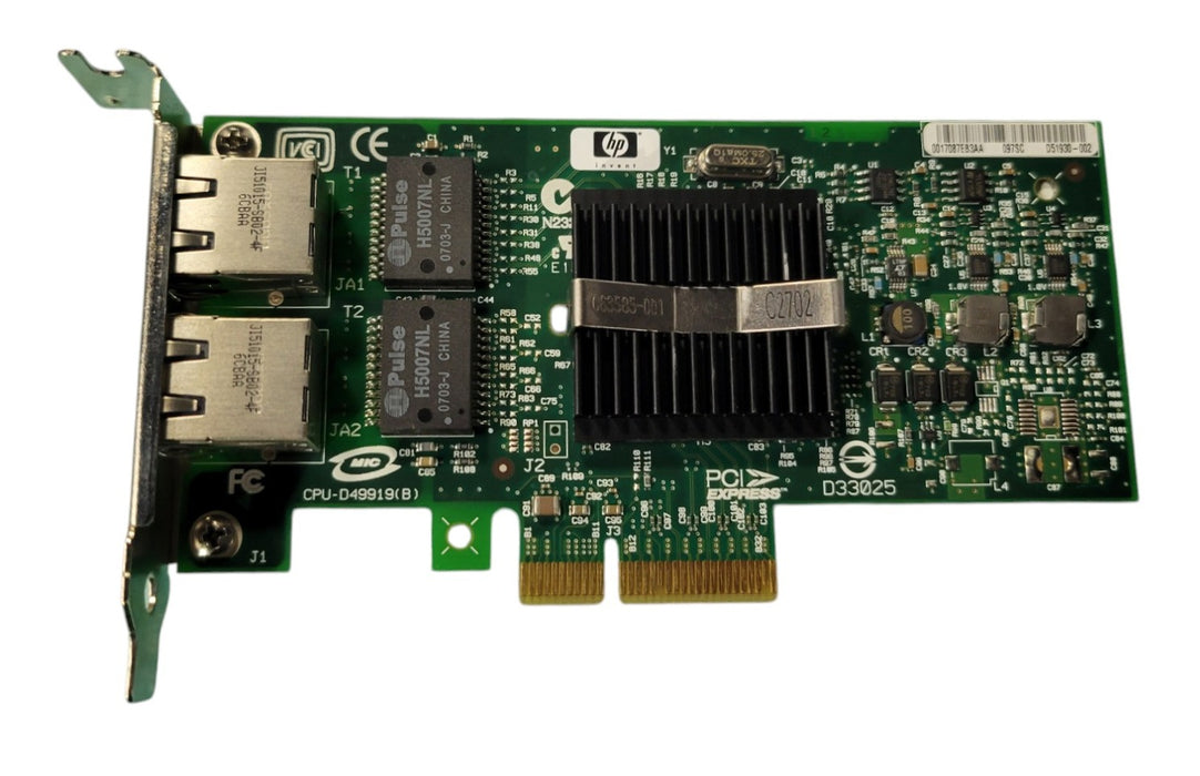 HP NC360T Dual Port Gigabit Server Adapter PCI-e NIC - 412646-001 412651-001