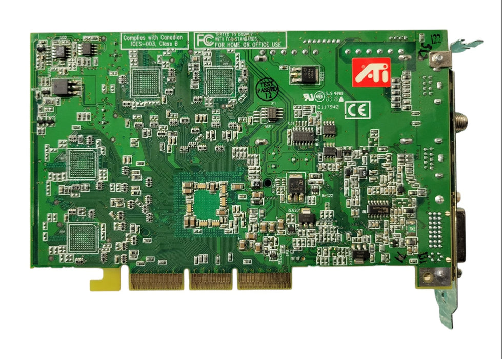 ATI All-In-Wonder Radeon 9000 64MB AGP Graphics Video Card 1029590111