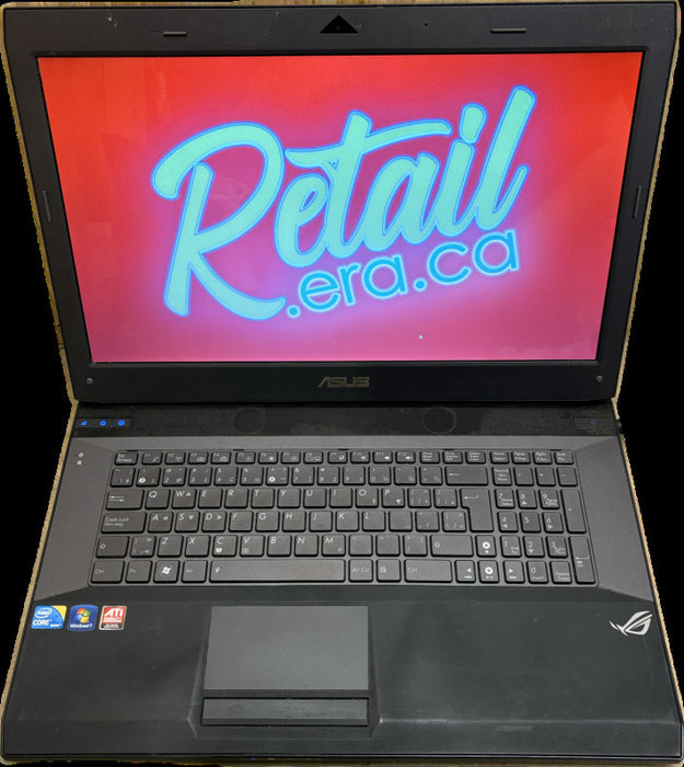 Asus ROG G73J i7-Q720Q Radeon HD5800 26GB RAM 480SSD No Battery READ!