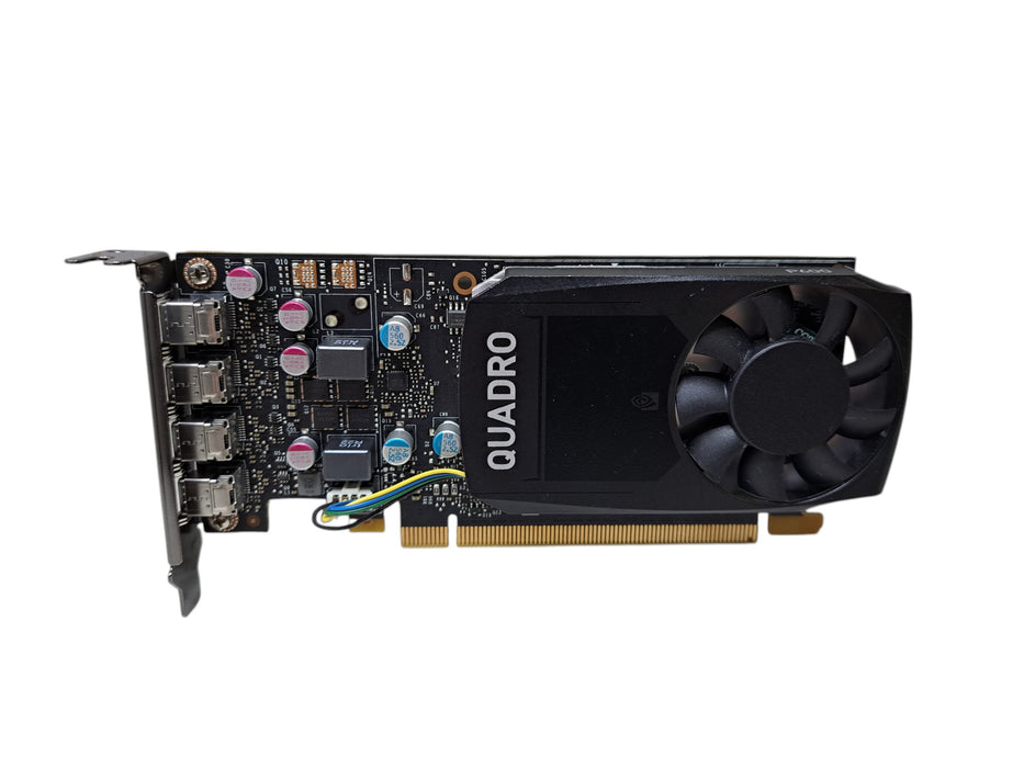 NVIDIA Quadro P600 2GB GDDR5 Low Profile Graphics Card 4x Mini-DP