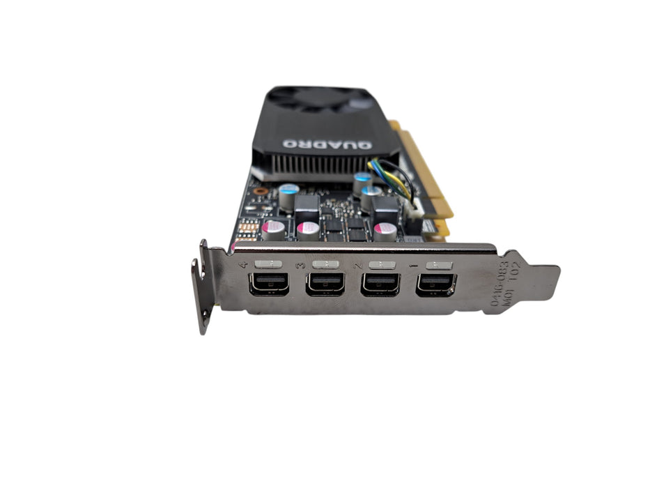 NVIDIA Quadro P600 2GB GDDR5 Low Profile Graphics Card 4x Mini-DP