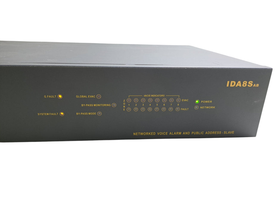 ATEIS IDA8S Networked Voice Alarm and Public Address Slave (READ)