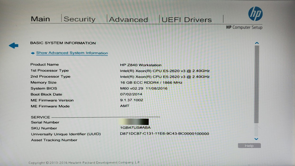 HP Z840 Workstation - 2x Xeon E5-2620 v3, 16GB DDR4, K2200 - No HDD