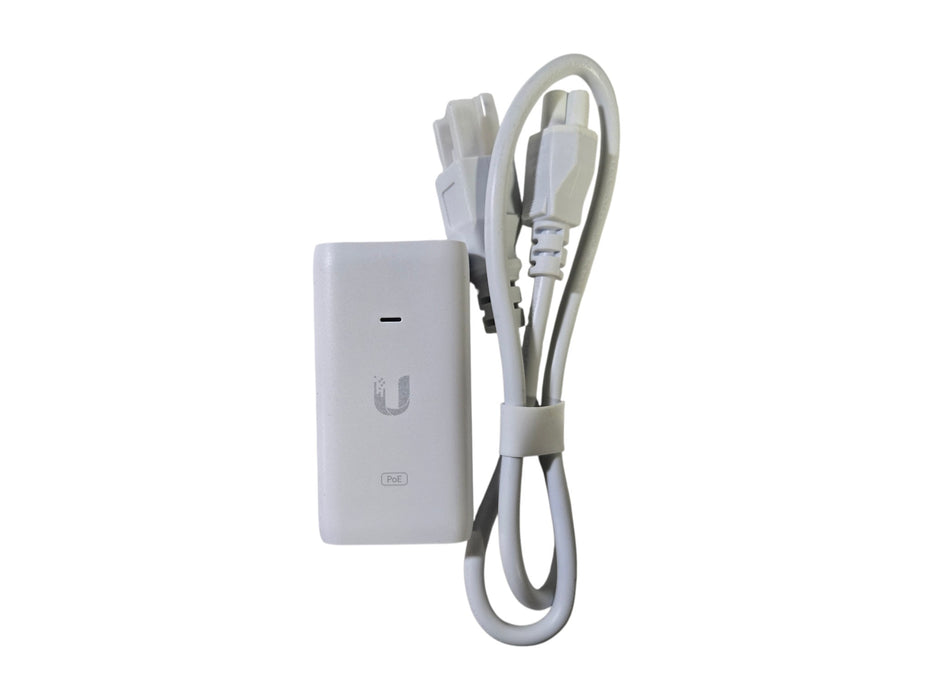 Lot of 3 Ubiquiti PoE Injectors with Power Cables