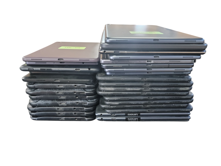 Lot of 31x Android Tablets [Samsung / ZTE / Lenovo | B Condition][TXM-25]