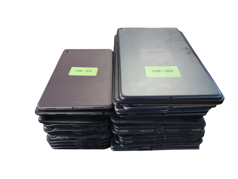 Lot of 31x Android Tablets [Samsung / ZTE / Lenovo | B Condition][TXM-25]