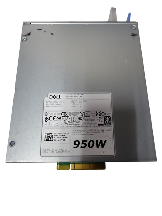 Dell Precision T5820 T7820 950W Power Supply AC950EF-00 0WGCH4 0CXV28
